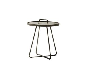 Cane-Line On-the-move sidebord - lille - taupe - Nicehome.dk