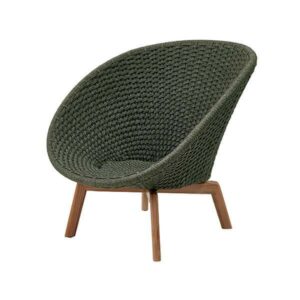 Cane-Line Peacock loungestol - Grøn - Nicehome.dk