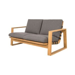 Cane-Line Endless soft 2-pers. havesofa m. hynde - Teak - Nicehome.dk