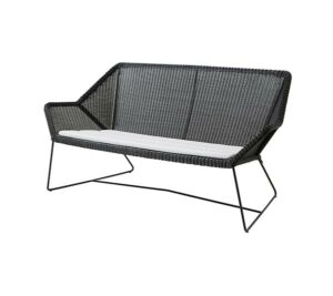 Cane-Line Breeze 2-personers havesofa - sort