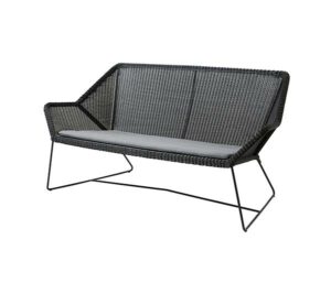 Cane-Line Breeze 2-personers havesofa - sort