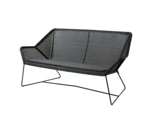 Cane-Line Breeze 2-personers havesofa - sort