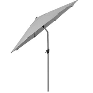 Cane-Line Sunshade parasol m/tilt - Ø 300 cm - Light grey - Nicehome.dk