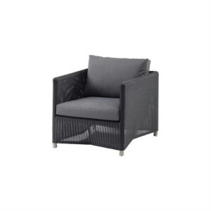Cane-Line Diamond loungestol - Weave - inkl. hynder - Nicehome.dk