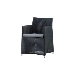 Cane-Line Diamond havestol - Weave - inkl. hynde - Nicehome.dk