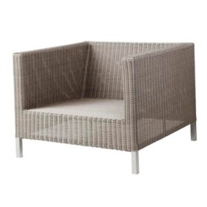 Cane-Line Connect loungestol - taupe - Nicehome.dk