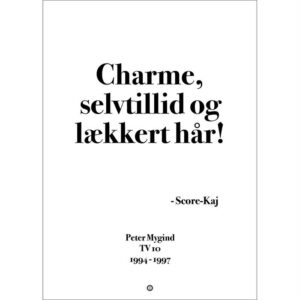 Citatplakat "Charme