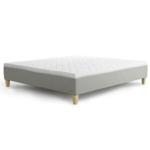 Jensen Diplomat Nordic Seamless boksmadras - 180x200 cm - Grå - Ekstra fast - Nicehome.dk