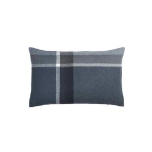 Elvang Manhattan pude - 40x60 cm - dark blue/asphalt inkl. fyld - Nicehome.dk