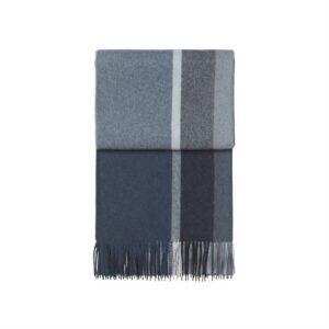 Elvang Manhattan plaid - Dark blue - 130 x 200 cm - Nicehome.dk