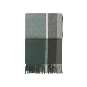 Elvang Manhattan plaid - Evergreen - 130 x 200 cm - Nicehome.dk