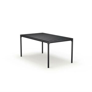 HOUE - FOUR havebord 160x90 cm - Sort - Nicehome.dk
