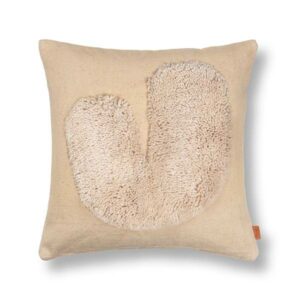 Ferm Living Lay pude - Sand/off white - Nicehome.dk