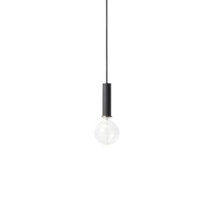 Ferm Living Socket pendel - høj - sort - Nicehome.dk