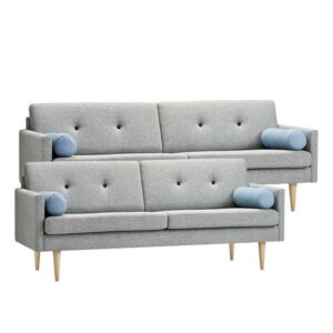 Stouby Jive sofasæt 2+3 pers. med MainLine Flax stof - Nicehome.dk