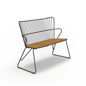HOUE - PAON 2-pers. bænk - Black - Nicehome.dk