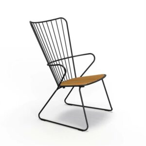 HOUE - PAON loungestol - Black - Nicehome.dk
