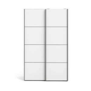 Tvilum Verona garderobeskab - hvid - 122 cm. - Nicehome.dk