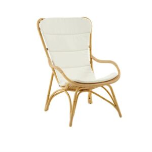 Sika Design Monet Exterior Lænestol - Naturel - inkl. hynde - Nicehome.dk