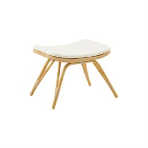Sika Design Monet fodskammel - Naturel - inkl. hynde - Nicehome.dk