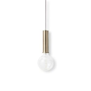 Ferm Living Socket Pendant High - Brass - Nicehome.dk