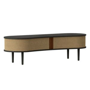Umage Audacious TV bænk - sort eg - Sugar brown - Nicehome.dk