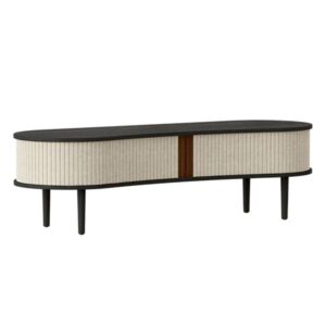 Umage Audacious TV bænk - sort eg - White sands - Nicehome.dk