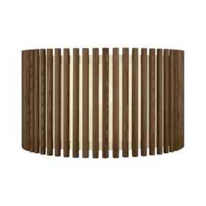 Umage Komorebi skærm - Circle - large / mørk eg - Nicehome.dk
