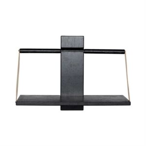 Andersen Furniture Shelf Wood Wall Hylde - mellem - Sort eg - Nicehome.dk