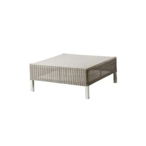 Cane-Line Connect fodskammel - taupe - Nicehome.dk
