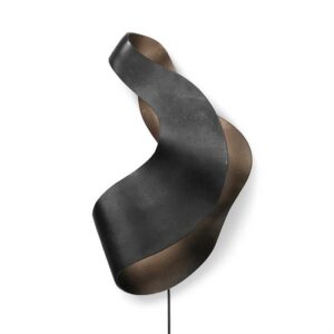 Ferm Living Oyster Wall Lamp - Black - Nicehome.dk