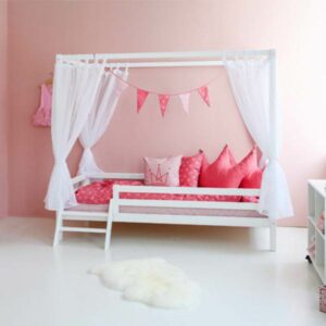 Hoppekids ECO Dream Himmelseng med trappe - 70x160 - Nicehome.dk