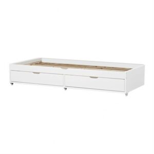 Hoppekids DELUXE Udtræksseng på hjul - 70x190 cm - Nicehome.dk