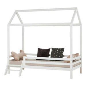 Hoppekids ECO Dream Husseng med trappe - hvid - Nicehome.dk