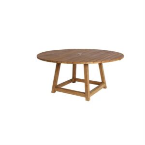 Sika Design George teak rundt havebord - Ø160 cm - Nicehome.dk