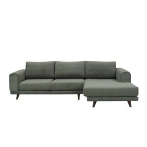 Theodor chaiselongsofa - grøn fløjl - Nicehome.dk