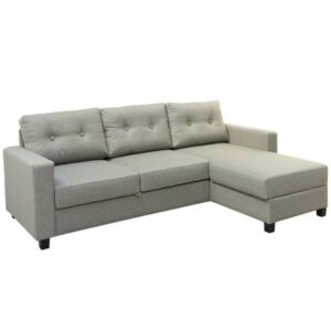 Story sovesofa m. chaiselong - grønt stof - Nicehome.dk
