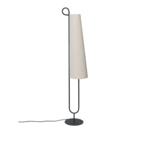 Ferm Living Ancora floor lamp - Black/natural - Nicehome.dk