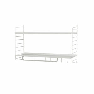STRING ENTREHYLDE HVID - Nicehome.dk