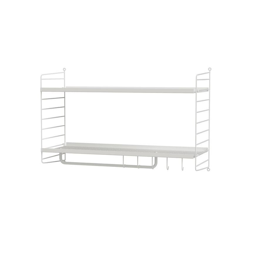 STRING ENTREHYLDE HVID - Nicehome.dk