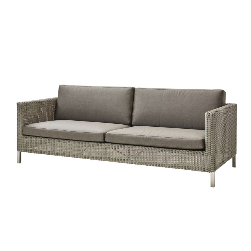 CONNECT 3PERS.SOFA TAUPE - Nicehome.dk