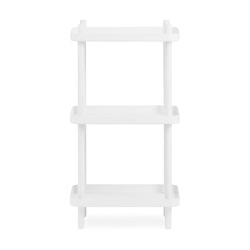 BLOCK REOL HVID/HVID - Nicehome.dk