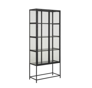 SEAFORD VITRINE SORT - Nicehome.dk