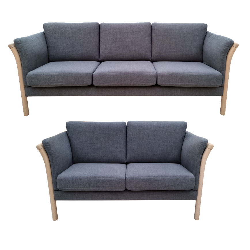AROS 3+2PERS.SOFA EG SÆBE - Nicehome.dk