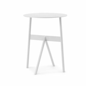 STOCK BORD  HVID  Ø37CM - Nicehome.dk