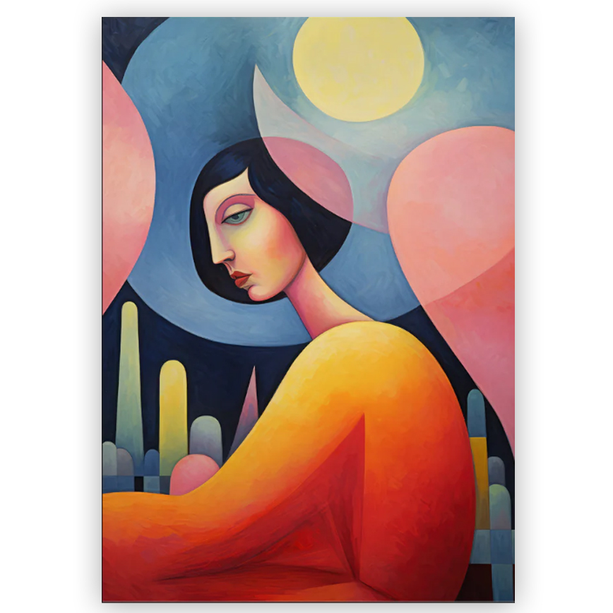 BLACK HAIR WOMAN - Nicehome.dk