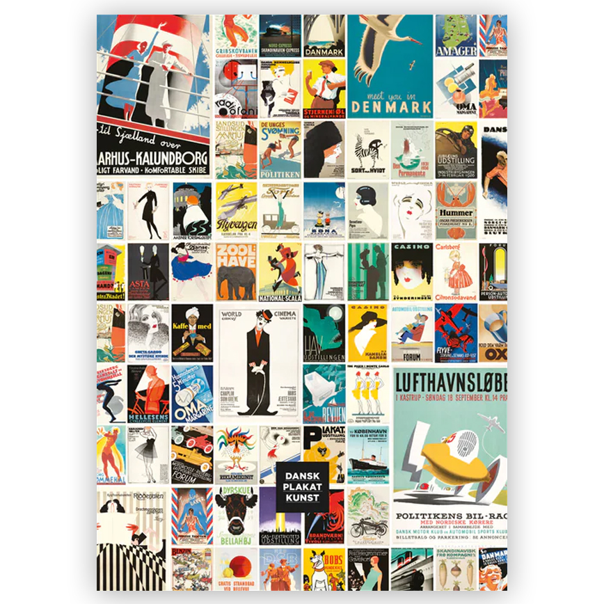 DANSK PLAKAT KUNST - Nicehome.dk