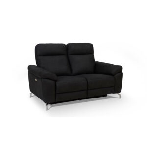 Selesta 2 pers. sofa - sort stof - Nicehome.dk