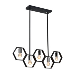 VENTURE DESIGN Queen B loftlampe - sort jern - Nicehome.dk