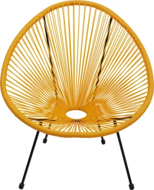 KARE DESIGN Acapulco Orange lænestol/havestol - orange plast og stål - Nicehome.dk